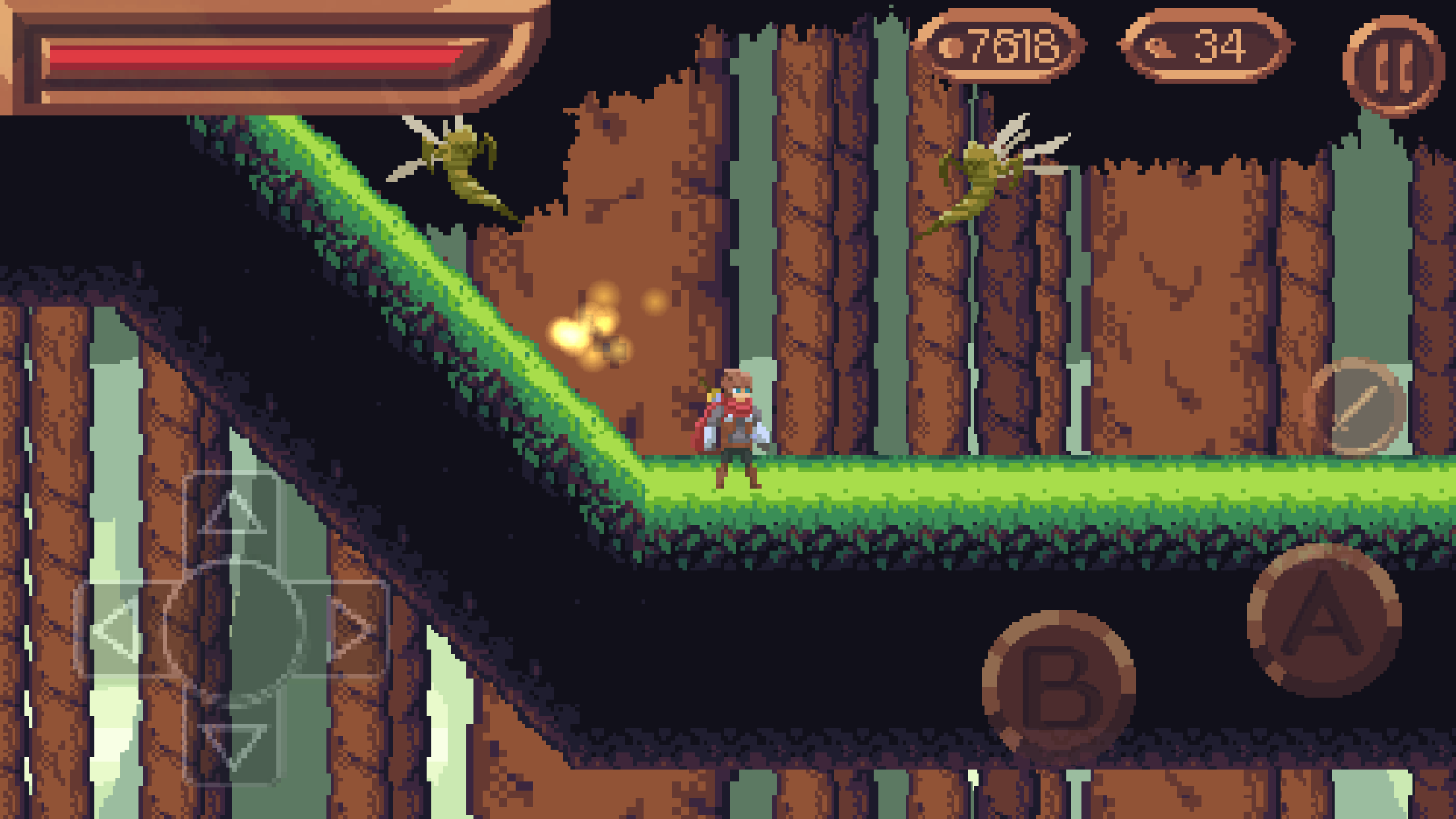 Bohater używający unikalnych umiejętności w dynamicznej walce