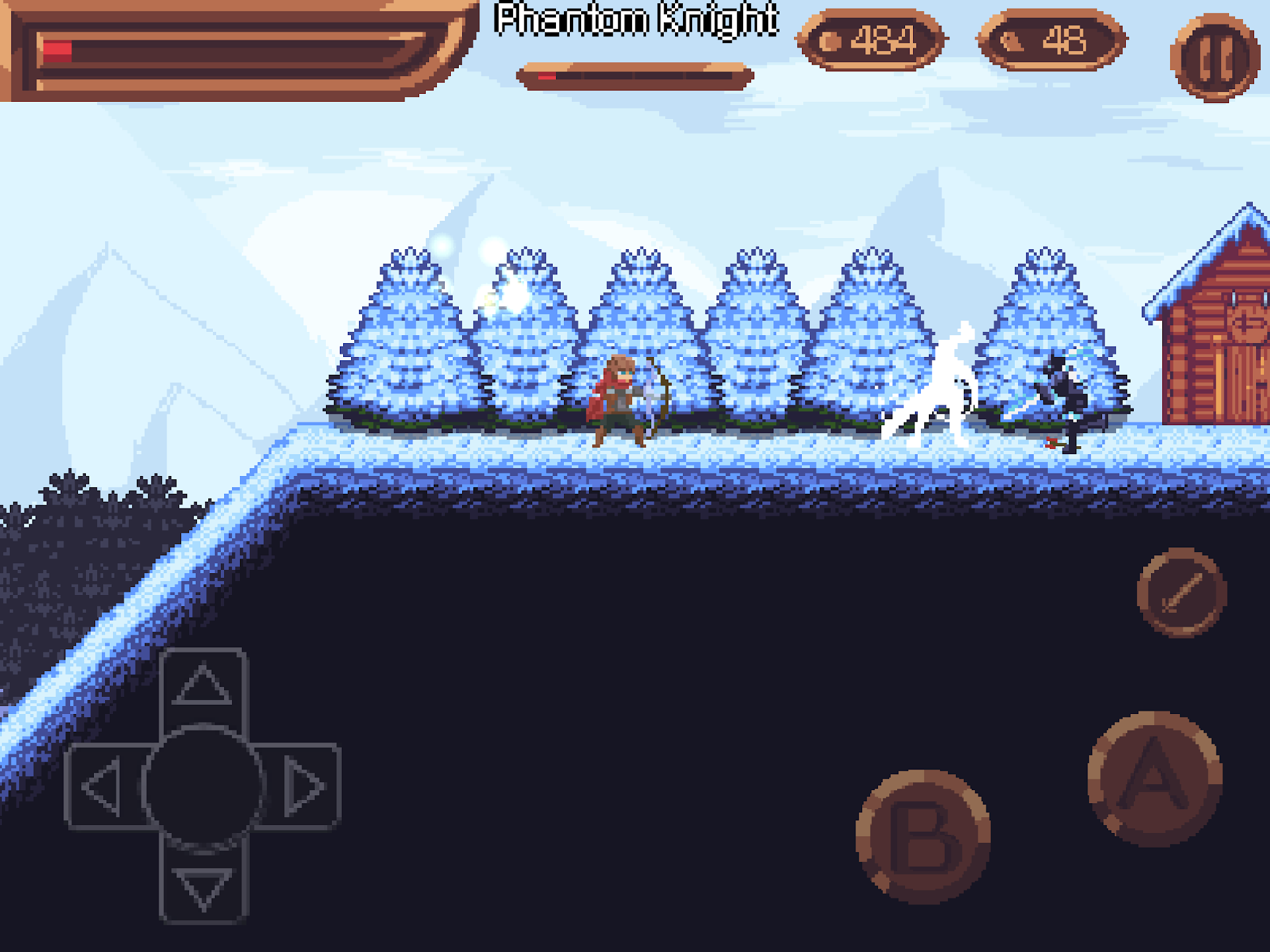 Zestaw scen z Unbroken Soul prezentujący efekty światła i cząsteczek.