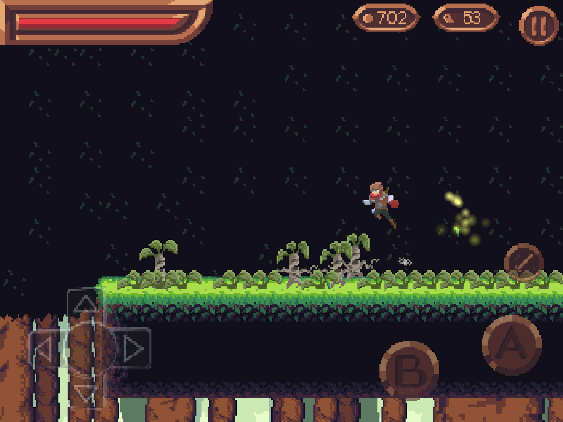 Mroczny krajobraz z ostrymi skałami i migoczącymi runami, oddający klimat najtrudniejszych poziomów Unbroken Soul